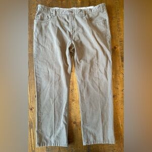 Kenneth Cole New York Men's Pants- Taupe. Size 42x30 81% cotton 19% polyester